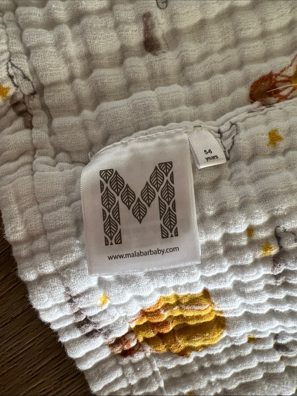 Reversible Muslin Robe - Picture 5 of 5